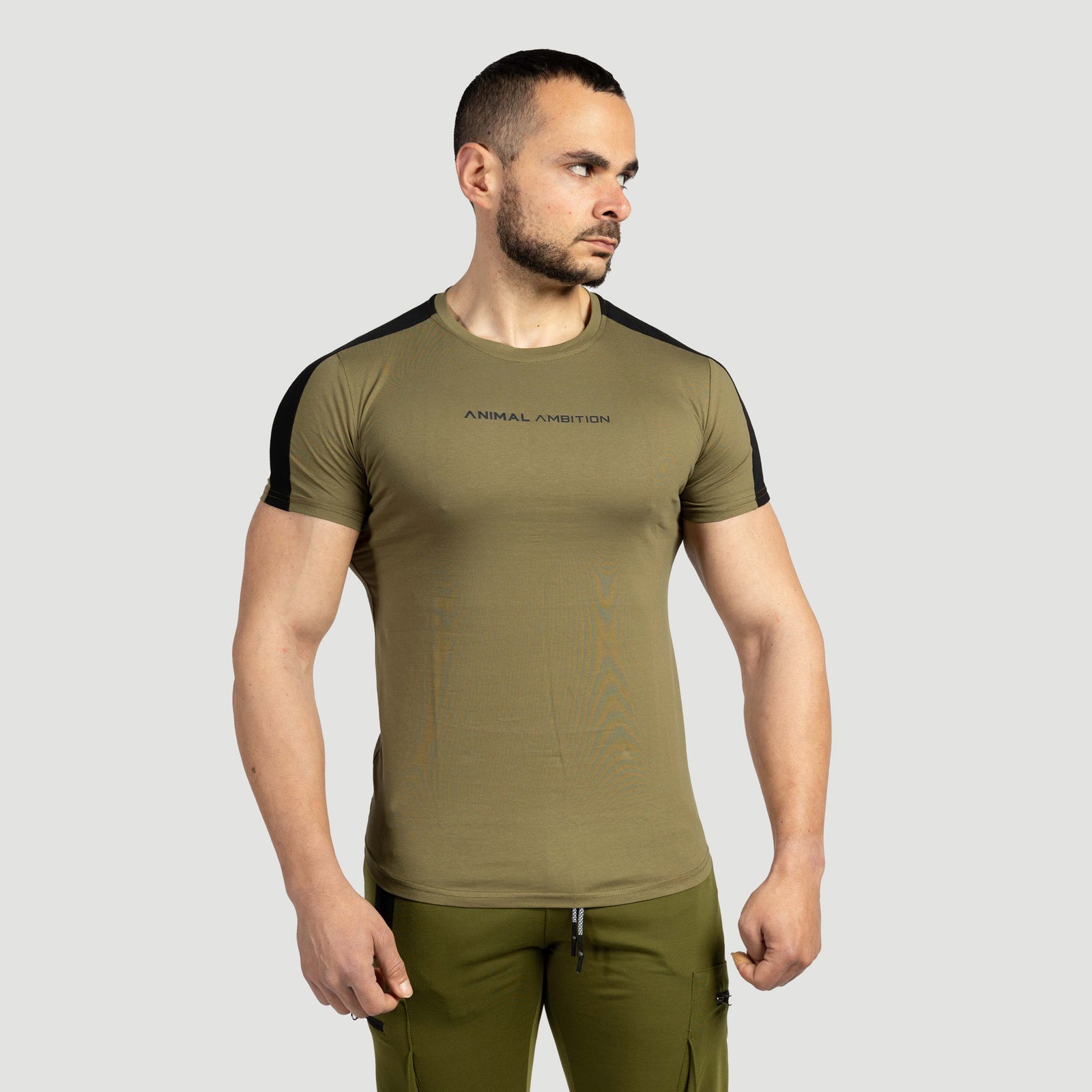 T-SHIRT DENVER - VERDE MILITARE