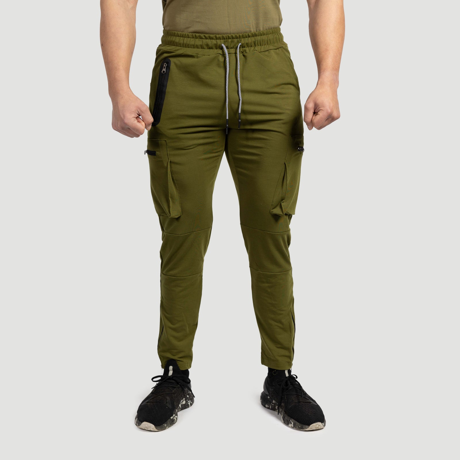 PANTALONE TASCONI UOMO DENVER - VERDE MILITARE