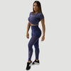 ESPERIA PROMO TOP MANICA CORTA+LEGGINGS BLU