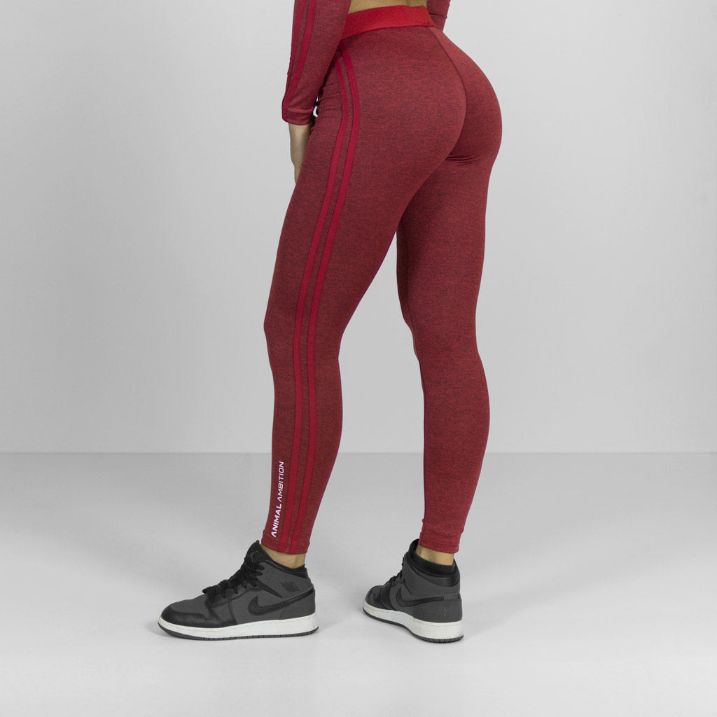 Legacy Leggings Rosso - Animal Ambition