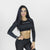 Legacy Crop Top Nero - Animal Ambition