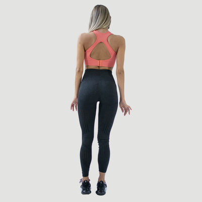 ESPERIA PROMO TOP PINK+LEGGINGS PUSH UP LIGHT BLACK