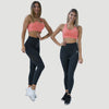 ESPERIA PROMO TOP PINK+LEGGINGS PUSH UP LIGHT BLACK